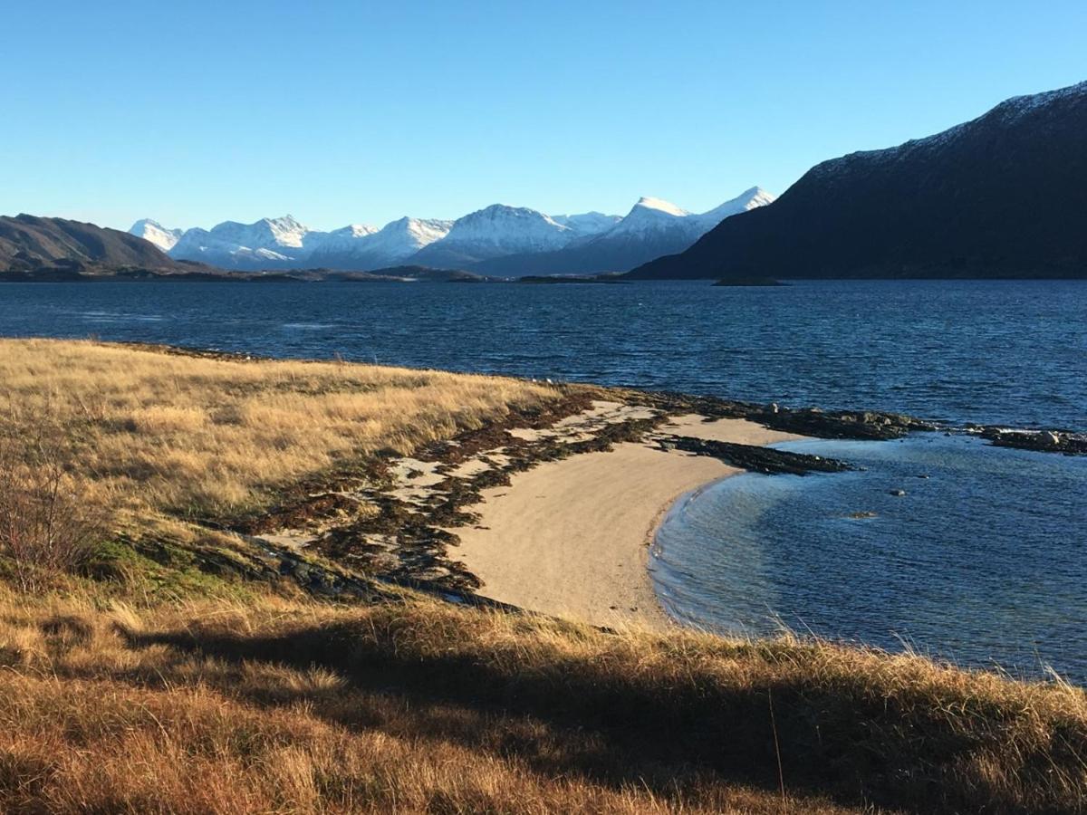 Steigen Lodge Sjohytter Engeloya Buitenkant foto