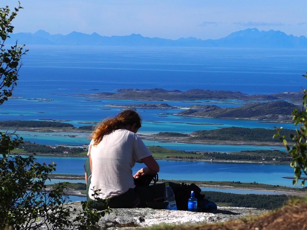 Steigen Lodge Sjohytter Engeloya Buitenkant foto