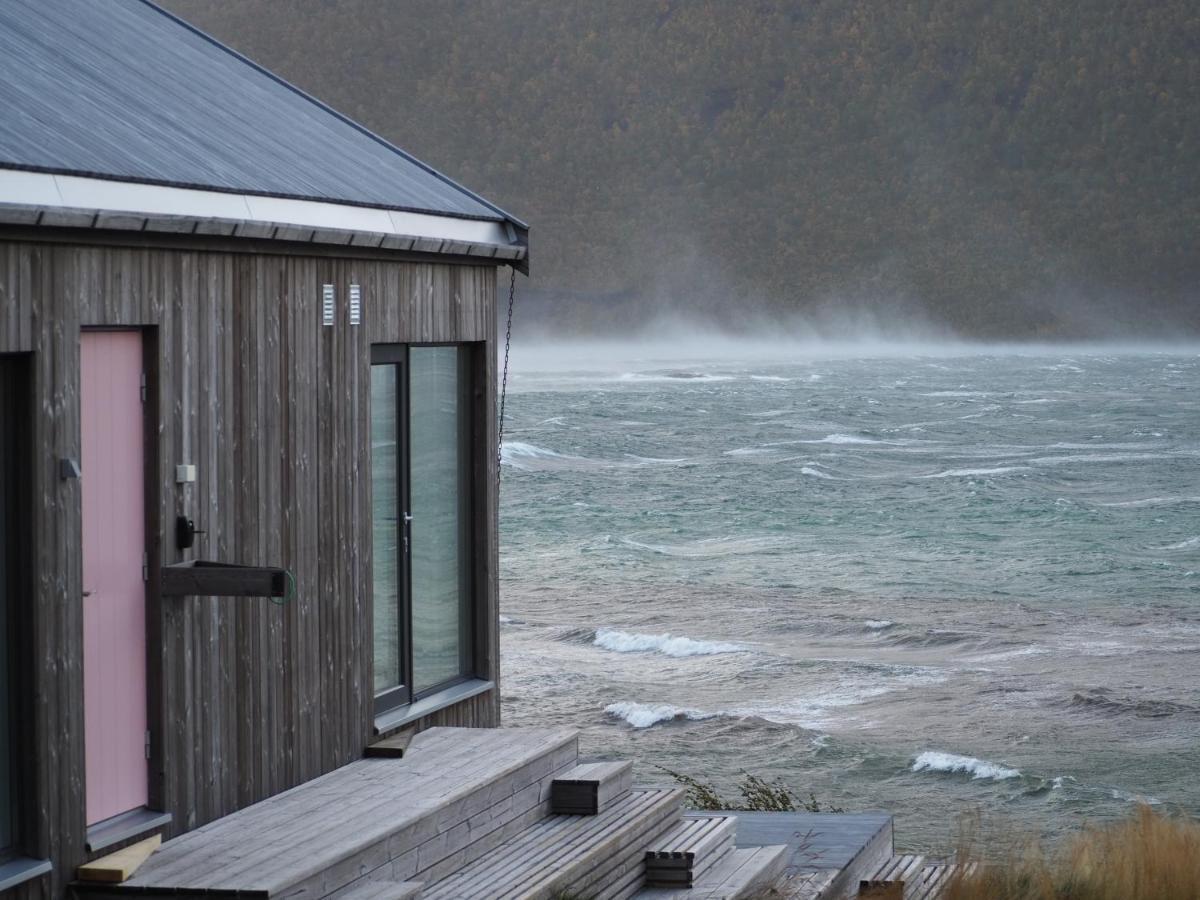 Steigen Lodge Sjohytter Engeloya Buitenkant foto