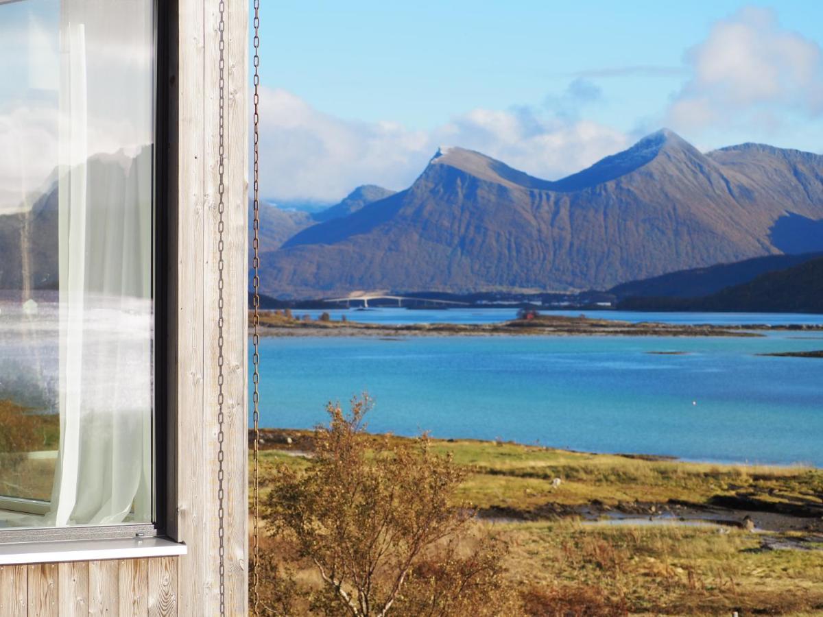Steigen Lodge Sjohytter Engeloya Buitenkant foto
