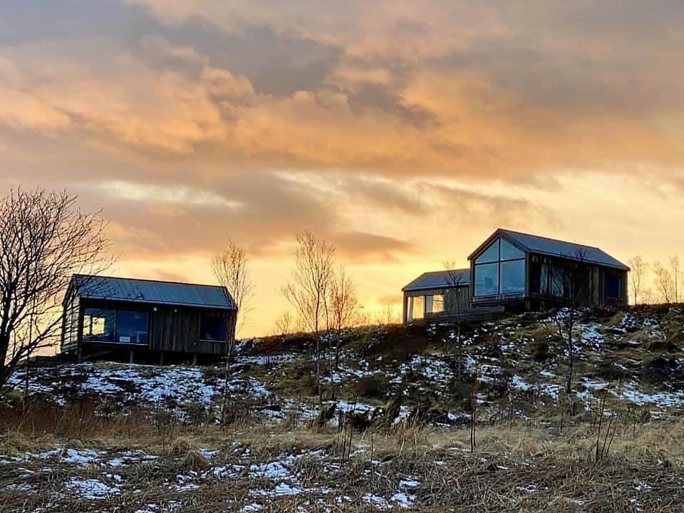 Steigen Lodge Sjohytter Engeloya Buitenkant foto