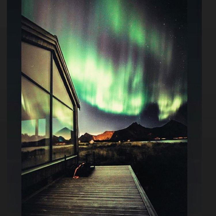 Steigen Lodge Sjohytter Engeloya Buitenkant foto